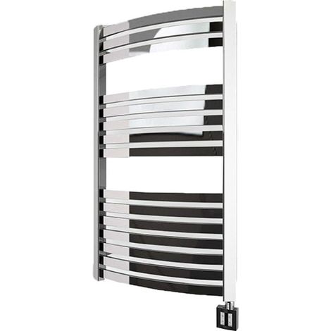 Scaldasalviette elettrico cromato - (HxL) 1220x600 mm - 400 (Watt) - 400 Watt - DEX1220-600E8CRO