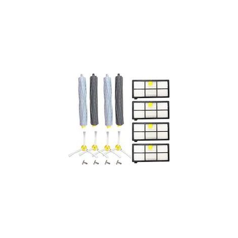 Pièces de rechange : brosse principale, brosse latérale, filtre HEPA pour aspirateurs iRobot Roomba séries 900, 960 et 990. Accessoires pour aspirateurs (1/5)