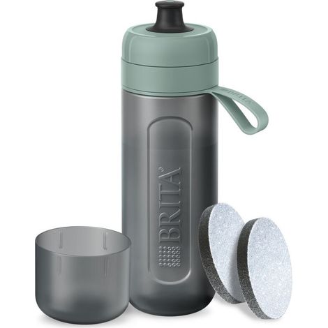 Bouteille filtrante Active verte à 2 disques (1/5)