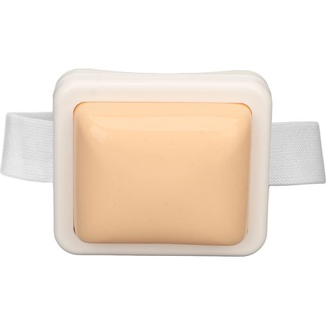 Tampon d'Entraînement à l'Injection Intramusculaire Réutilisable avec Bande Élastique - Kit de Pratique Médicale (1/5)