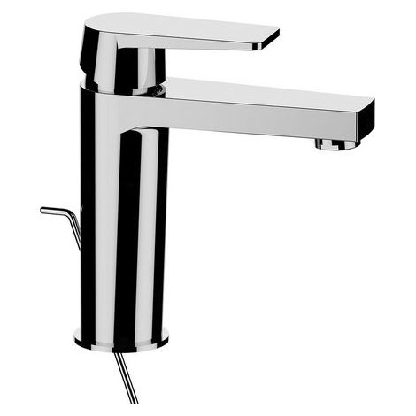 Rubinetto Miscelatore Monocomando Lavabo Medio Linea Vega Maria Cromo