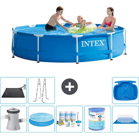 Intex Piscine Tubulaire Ronde - 305x76 cm - 9-pièces S31690 (1/3)