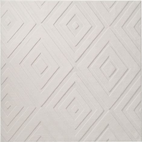 Teppich BORAH Cremeweiß 160 x 160 cm (1/5)