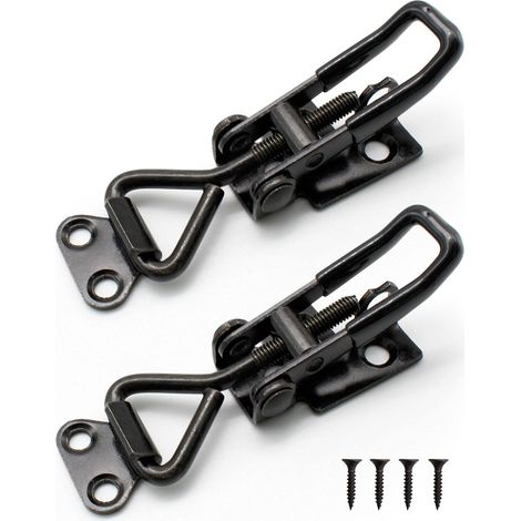 Stück verstellbare Kniehebelklemmen, Stahl-Verschlussclip, Metall-Kniehebel