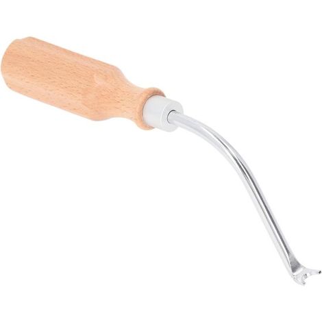 Clé d'accordage pour piano en forme de L, 1 pièce en bois, adaptée aux instruments à cordes, outil de précision pour l'accordage des pianos et instruments à cordes