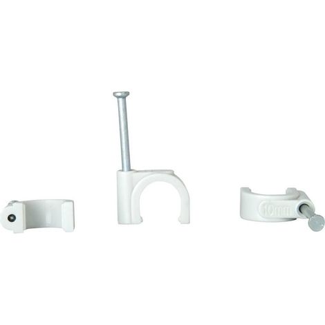 Kopp Modelo 342704080 Abrazaderas de cable gris 50 piezas