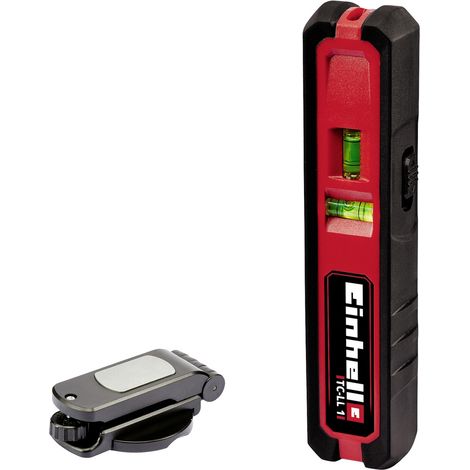 Einhell Lasernivelliergerät TC-LL 1 (horizontale, vertikale u. diagonale Linien, Punktlaser, integrierte Libellen, Softgrip, inkl. Wandhalterung) (1/5)