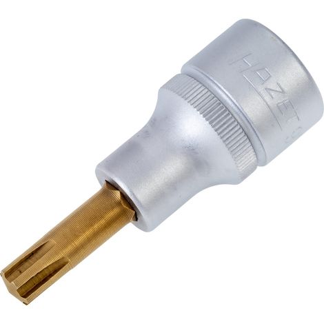 HAZET Schraubendreher-Steckschlüsseleinsatz 991-8 Vierkant hohl 12,5 mm (1/2 Z (1/4)