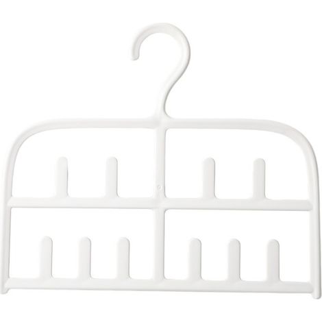 Lntyq 2er-Set Gürtelbügel, Mehrfachhaken-Organizer für Krawatten und Schals, Schrankaufbewahrungszubehör (1/5)