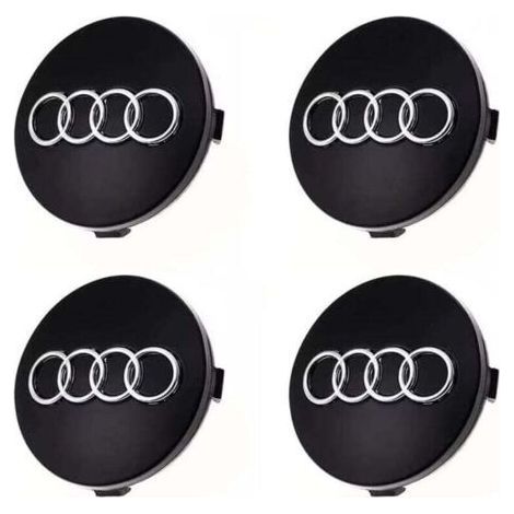 Enjoliveurs de roue 4 pièces pour Audi, accessoires auto ABS 60 mm (1/3)