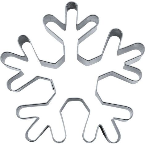 Städter Ausstechform Schneeflocke Edelstahl 6,5 cm (1/4)