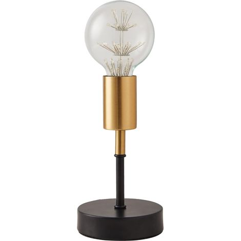 mini - lampe de bureau lampe de nuit industrielle E27 60W lampe de bureau lampe de chevet pour la Chambre, le salon ou le Bureau (sans ampoule) (1/5)