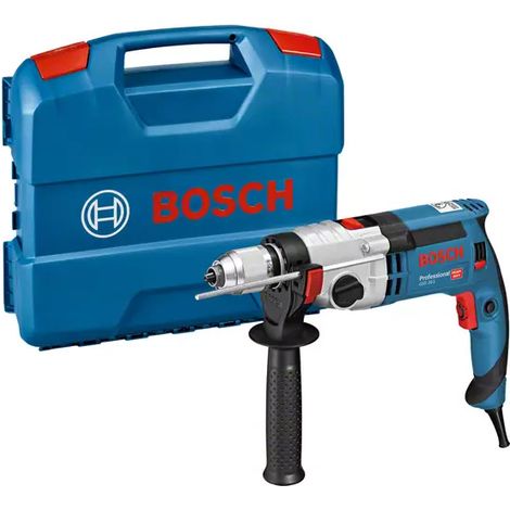 Trapano a percussione Bosch GSB24-2 da 1100W con valigetta e accessori inclusi