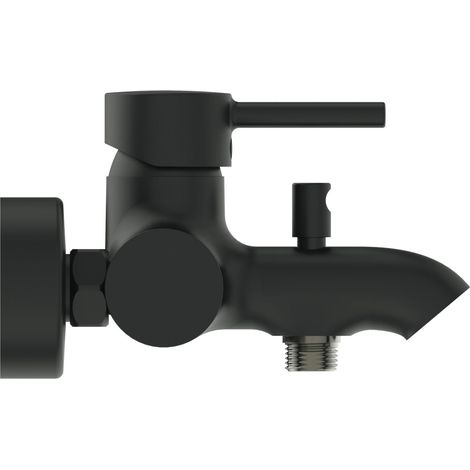 Ideal Standard CeraLine - Mitigeur de baignoire, noir BC199XG