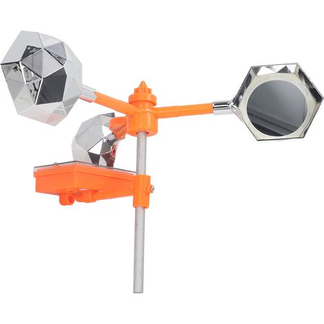 Répulsif sonore et lumineux solaire contre les oiseaux, rotation 360°, clignotant, effaroucheur pour ferme et jardin (1/5)