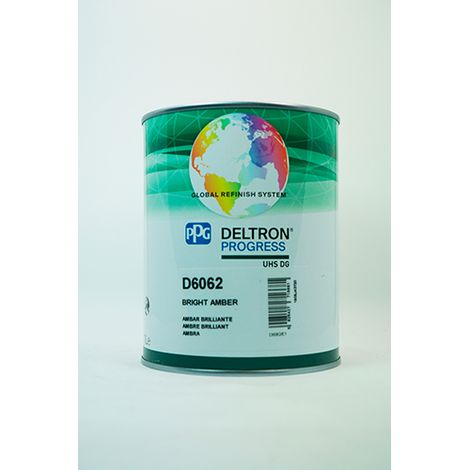 PPG DELTRON D6062 UHS BRIGHT AMBER 1 LITRE