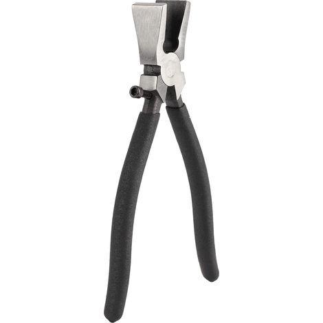 Pince brise-verre avec vis réglable, conception ergonomique, outil de coupe à embout plat