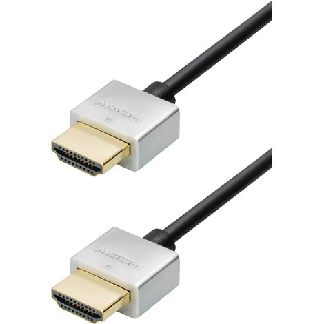 Cavo hdmi™ ad alta velocità con ethernet hdmi-plug 19 pin - hdmi-plug 19 pin, 1,5 m 4k uhd (1/2)