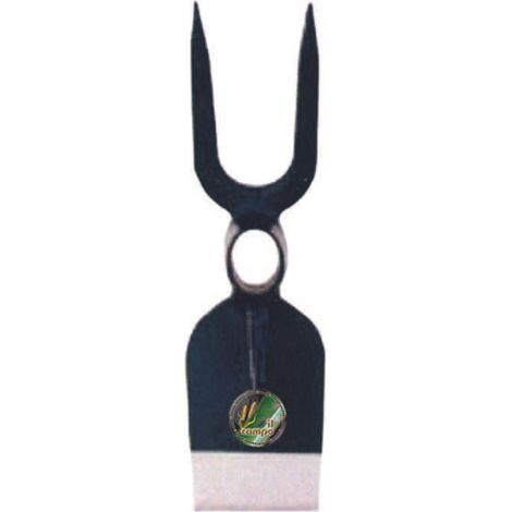 Zappa combinata quadro bidente campidano orsatti - Specifiche: gr 800 cm 10x34h occhio Ø mm 33x44h
