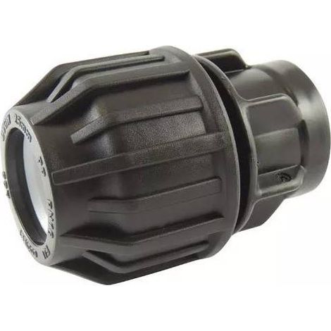 Raccord de compression avec filetage femelle BSP Ø A: 32mm Ø B: 3/4''