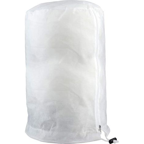 1 Pièces Voile D'hivernage Plante 200×240cm Blanc, Housse de Protection pour Plantes, Housse D'hivernage Arbre, Voile Hivernage avec Tirette, Jardin Vegetaux Sac Hiver Tomate Tissu Non Tissé (1/5)