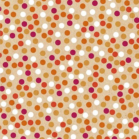 Braun & Company Servietten natur rot 33 x 33 cm - 20er Pack Partydekoration