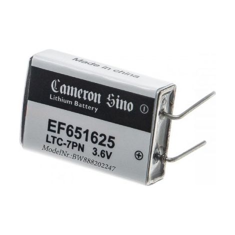EF651625 BATTERIA LITIO 3,6V 750mAh