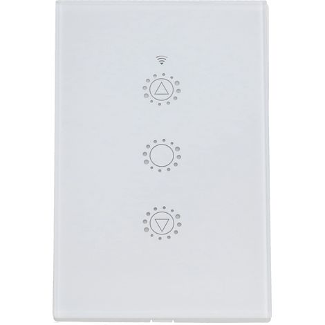 Interrupteur variateur intelligent WiFi quasi-intelligent, télécommande, norme US 95-250V, graffitis, contrôle à distance, gradation précise. (1/5)