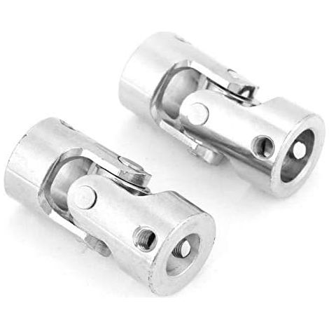 Junta universal para eje de dirección de 2-10 mm, para barco, coche, accesorios de bricolaje, color plateado (1/3)