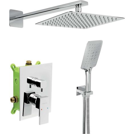 Novaservis Nobless Edge - Set- Unterputz Armatur und Duschzubehör, chrom SADA36051R,0