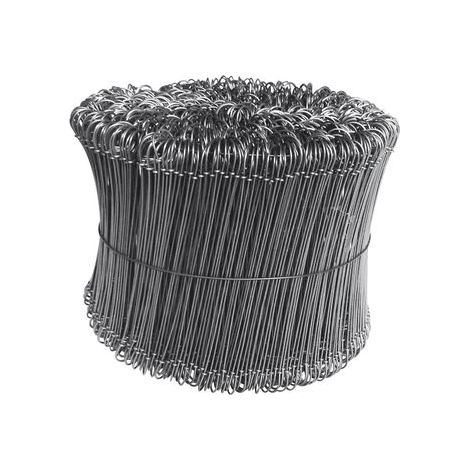 L'Outil Parfait – Liens à boucles recuits 1.1mm x 120mm – Lot de 1000 unités – Flexibles pour maintien efficace d'objets – Idéal pour rangement et organisation