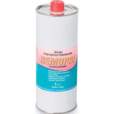 ALCOOL ISOPROPILICO REMOPAI - LT 1 - 2 pezzi