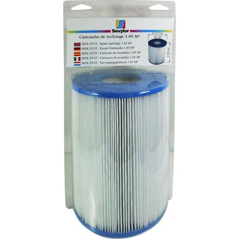Filterkartusche für MPN 40 1,9 qm, 205 x 157 mm,  Innendurchm. 67 mm