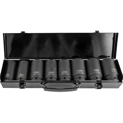 Chiavi e bussole jbm hexagonal impact sockets alta resistenza anticorrosione