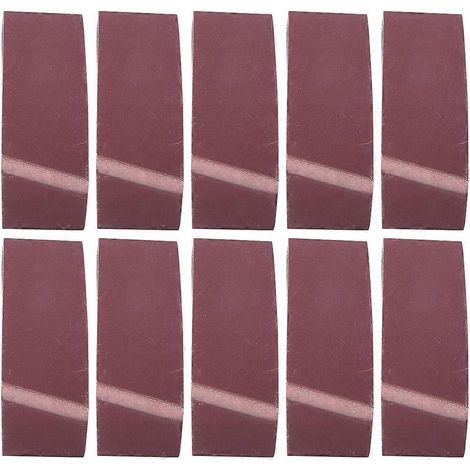 10 Stück Schleifband 457x75mm Körnung Schleifer Schleifband Aluminiumoxid (1000)