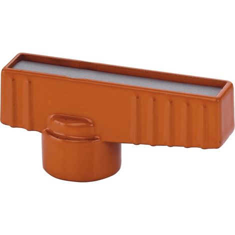 Simplex Flügelgriff für KFE-Kugelhahn DN15 Zinkdruckguss orange