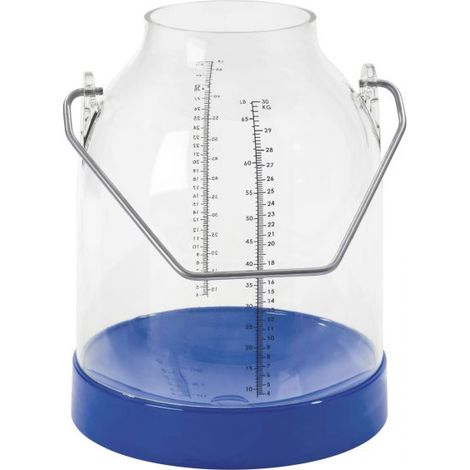 Albert Kerbl Milchbehälter blau 30 Liter Polycarbonat