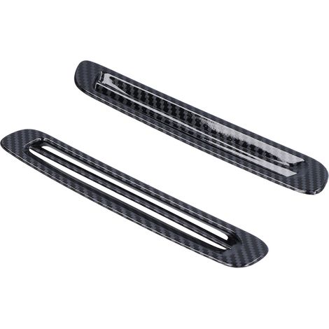 Grille d'aération avant supérieure style fibre de carbone décoration de remplacement pour Mazda CX-30 2020 2021 (1/5)