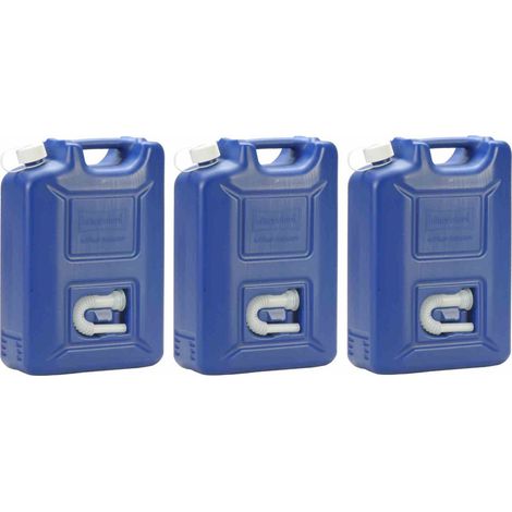 3 x AdBlue-Kanister 20 L dunkelblau, HDPE