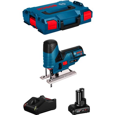 Bosch – Scie sauteuse 12V – 70mm profondeur de coupe – 1 batterie 6.0Ah – Moteur Brushless pour coupes précises – Compatible avec système d'aspiration (1/5)