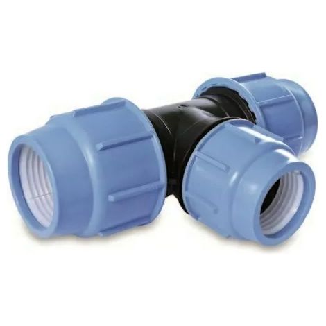 PE-T-Stück 90-75-90 mm BLUE SEAL PN10