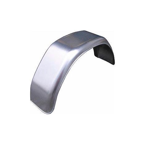 Maxter – Garde-boue rond 13 pouces galvanisé – Protection contre éclaboussures et boue – Installation rapide sur remorques et véhicules utilitaires