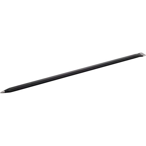 Brechstange Länge 1250 mm Breite 25 mm Form kantig gerade Schneide pulverbeschichtet
