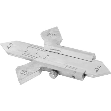 Jauge de soudage manuelle HG01 pour acier inoxydable, jauge de gorge d'angle pour la mesure des renforts (1/5)