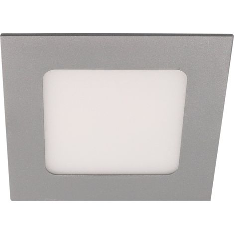 Forlight Easy - LED-Einbaustrahler und 630lm mit Neutralweiß 4000K. Gehäuse aus Aluminium. Farbe Grau