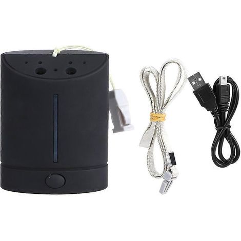 Tragbarer Luftreiniger mit negativen Ionen, Mini-Modell zum Umhängen, entfernt Feinstaub (PM2,5), 4V DC USB-Stromversorgung (1/5)