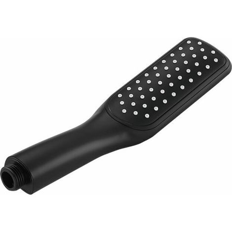 Pommeau de Douche noir Fonction unique plastique ABS accessoires de douche Douchette Anticalcaire Universelle Amovible aihom (1/4)