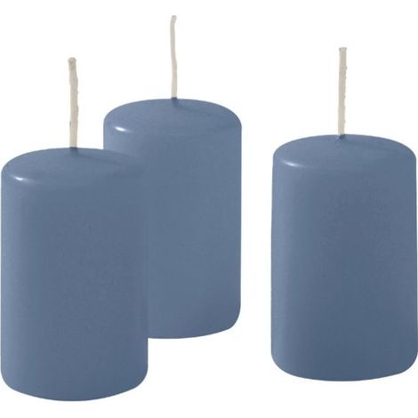 Cereria Di Giorgio Cero D 4 Cm H 7 Cm Dusty Blue 12 Pz