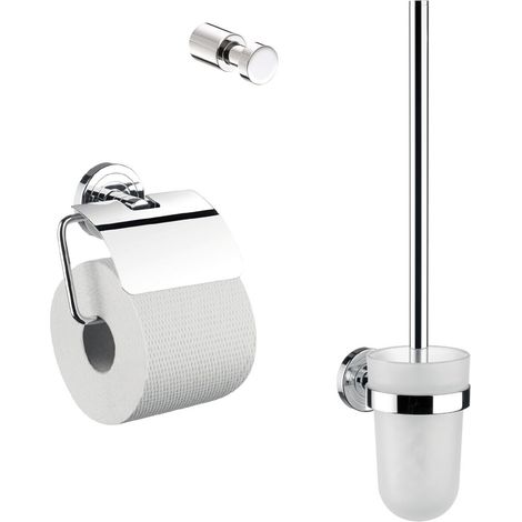 emco polo juego inodoro, portapapel, juego escobilla, ganchuras,