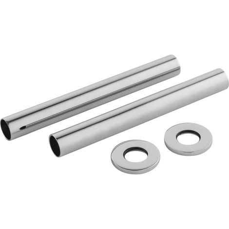 Heating Accessories Decorative Chrome Pipes - Chrome